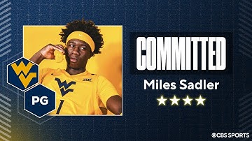 LIVE: 4-star PG Miles Sadler Announces College Commitment | No. 4 Overall PG