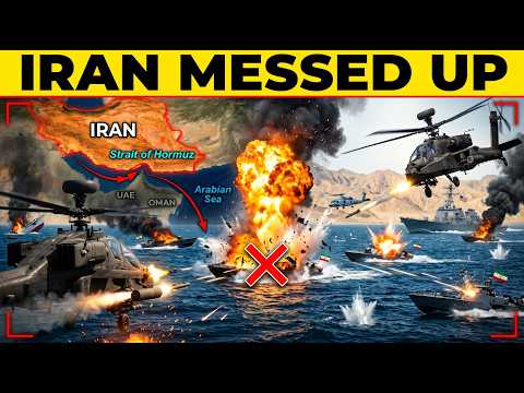 The Day U.S. Apaches WIPED OUT Iran's Mosquito Fleet in the Strait of Hormuz