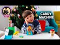 Funny Gumball Machine ( How to get GUMBALL CANDY? ) KOMİK SAKIZ MAKİNESİ ( CANDY MACHINE )