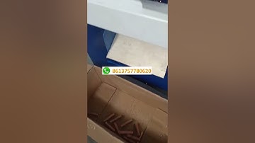 Lifting feed copper pipe double head chamfering machine