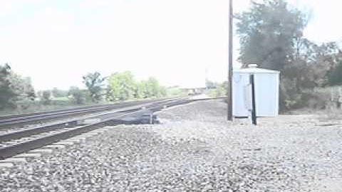 Norfolk Southern D37 Leaves Yard with GP38-2 pair