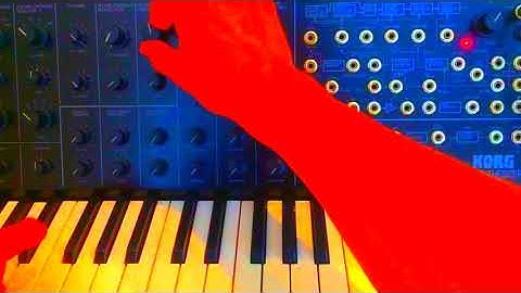 Korg MS-20 Mini With Bass Guitar