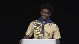 2023 Golden Eagle Luncheon | Elijah Metellus Eagle Scout Address