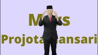 Dirigen Mars Projotamansari yang Benar