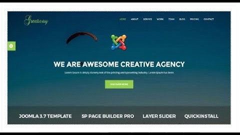 Greatway - Material Design Agency Joomla Theme | Themeforest Download