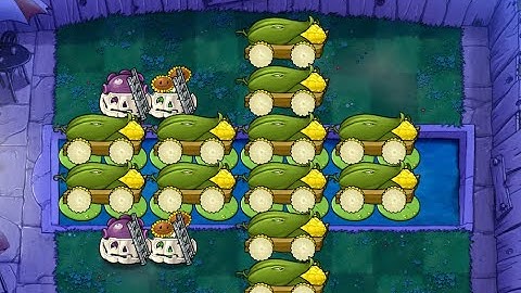 Plants Vs Zombies (Fog Endless) - Minimalist 12 Cobs