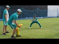 Footy season? Aussies find ingenious use for a Sherrin | Sri Lanka v Australia 2022