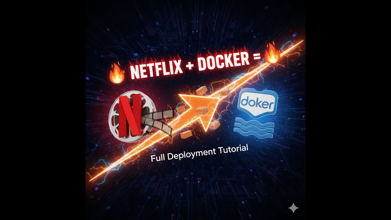 Docker Project | How to Deploy a Netflix Clone with Docker: Full-Stack ...