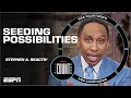 15 SEEDS UP FOR GRABS?! Stephen A. reacts to Knicks or Bucks SURPRISES?! | NBA Countdown