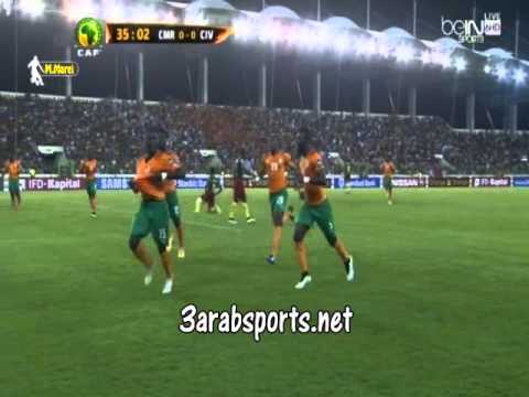أهداف مباراة كوت ديفوار و الكاميرون 1 0 في أمم أفريقيا تعليق رؤوف خليف