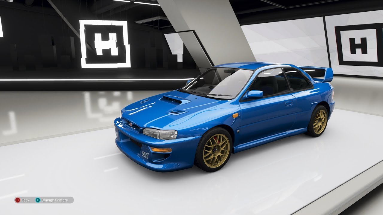 5 Barn Find Forza Horizon 4 1998 Subaru Impreza 22b Sti Youtube