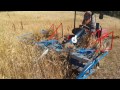 Yapel cdg 300 reaper binder sickle  harvesting machine vdeo 4 turkeybalikesr 15072015