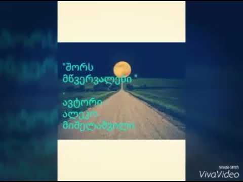 \"შორს მწვერვალები \" - ალეკო მიშელაშვილი