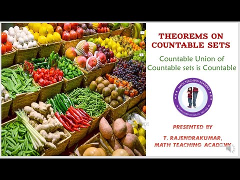 Countable union of