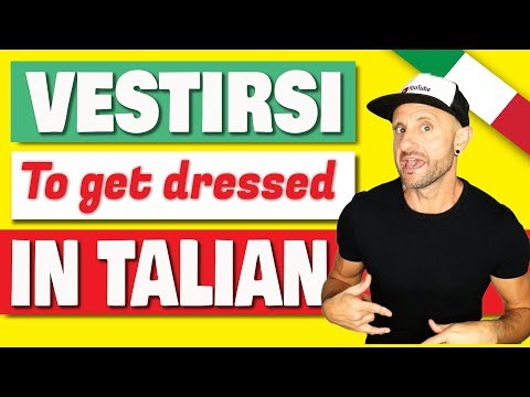 How to Say "to Wear" in Italian - Mettersi, Portare, and Vestirsi Meaning Explained | Italian Verbs