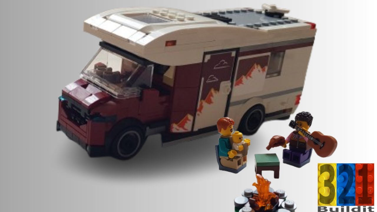 Holiday Adventure Camper Van Lego Set 60454 - YouTube