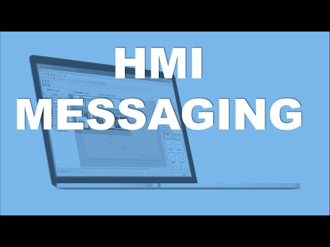 PLC Programming for HMI Messaging
