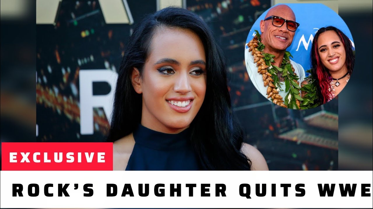 Dwayne Johnson's Daughter Simone Leaving WWE After 6 year's Retires Ava Raine Stage Name 