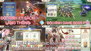 Tam Quốc Huyễn Tướng VNG - KHIÊU CHIẾN KỲ SÁCH LĂNG THỐNG | ĐỘI HÌNH KHIÊU CHIẾN BOSS DI TÍCH SƠN HÀ