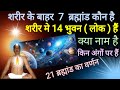 शर र क ब हर 7 ब रह म ड क न स ह शर र म 14 भ वन क न अ ग पर ह शर र क ब हर 7 ब रह म ड क न स ह शर र म 14 भ वन क न अ ग पर ह