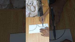 Trendy Neck design cutting👆😍 #stitchtricks #shortsfeed #sew #neckcutting #kurtineck #shorts #tips