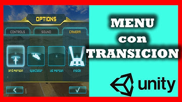 Unity Tutorial Menu Desplegable - Fácil y Rápido