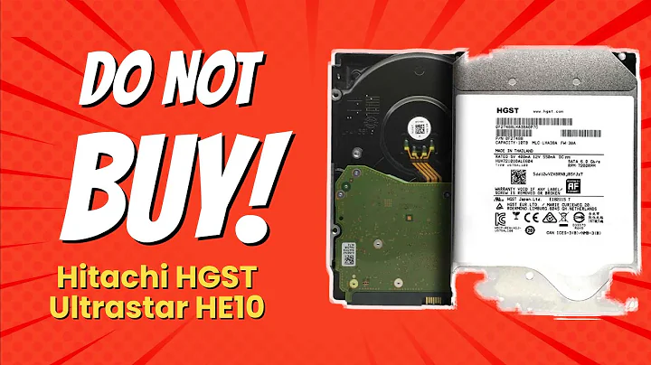 DON'T BUY HGST Ultrastar HE10 BEFORE WATCHING THIS VIDEO! 🚫💻