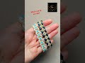 DIY floral bracelet. Beaded bracelet ,easy pattern.#bracelettutorial #beading #diybracelets