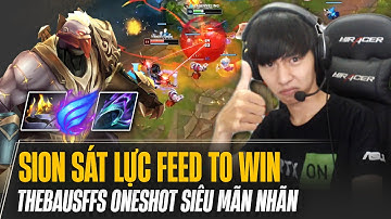 CƯỜI MỆT KHI XEM GIÁO ÁN SION SÁT LỰC FEED TO WIN CỰC KỲ ĐẶC TRƯNG CỦA THEBAUSFFS ONESHOT MÃN NHÃN
