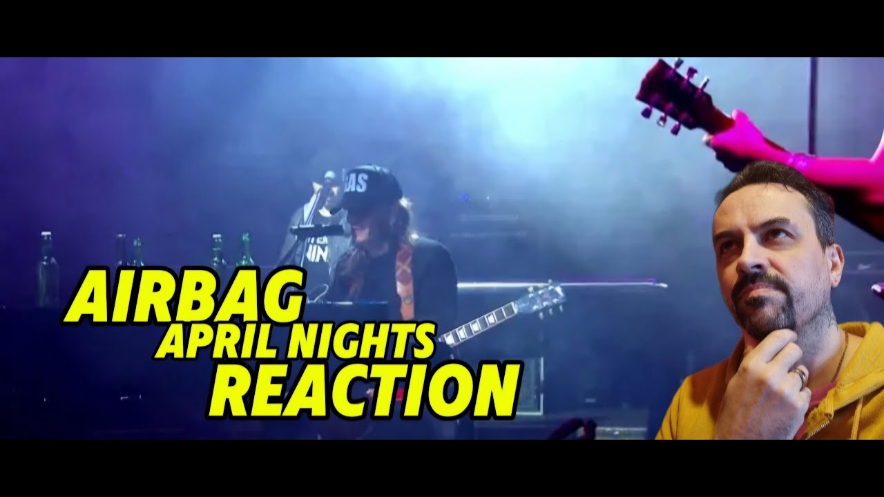 AIRBAG - Noches de Abril - (Live streaming 2020) reacción