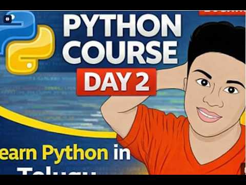 Python Course Day 2 | Variables in Python Explained in Telugu | Beginner Tutorial
