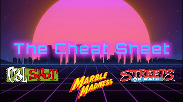 Cheats for Marble Madness (MS) Cool Spot (MD) Streets of Rage (MS)