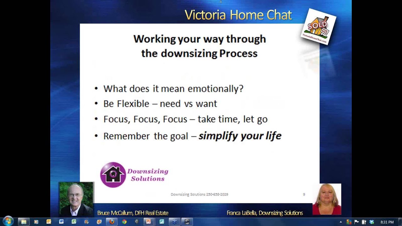 Downsizing for Seniors - Getting Ready for the BIG Move