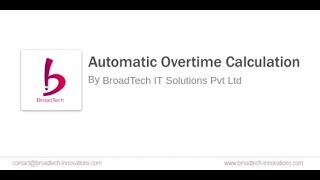 Odoo Automatic Overtime Calculation screenshot 4