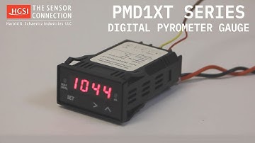 PMD1XT Digital EGT Pyrometer Temperature Gauge Overview