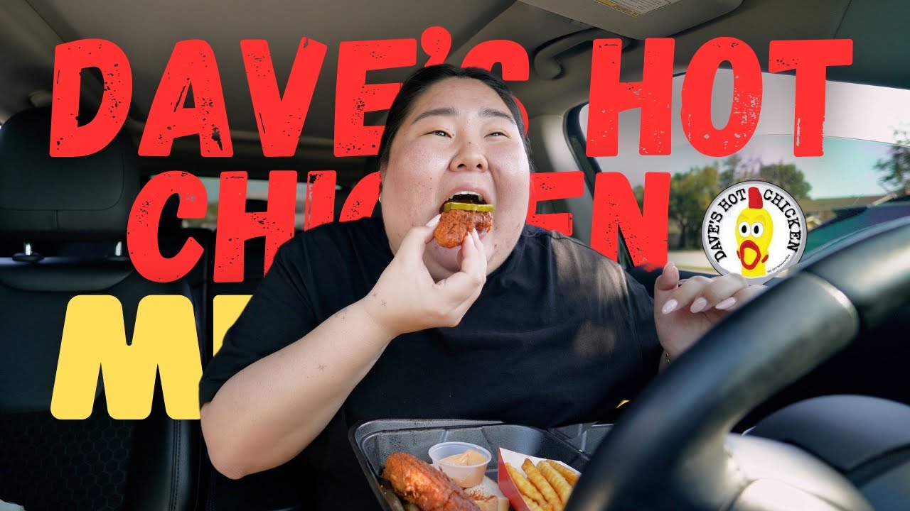 MUST TRY MUKBANG Dave's Hot Chicken *finally trying again* | Mukbang 먹방