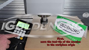 How to set workpiece origin in DSP A11 system