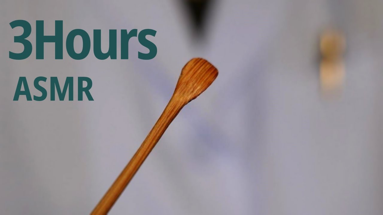 【ASMR3時間】鼓膜耳かきと耳鏡検査(奥行・音圧・乾燥・湿性耳垢)睡眠用(再編集) Deep Ear Cleaning 3Hours For Sleep (No Talking)