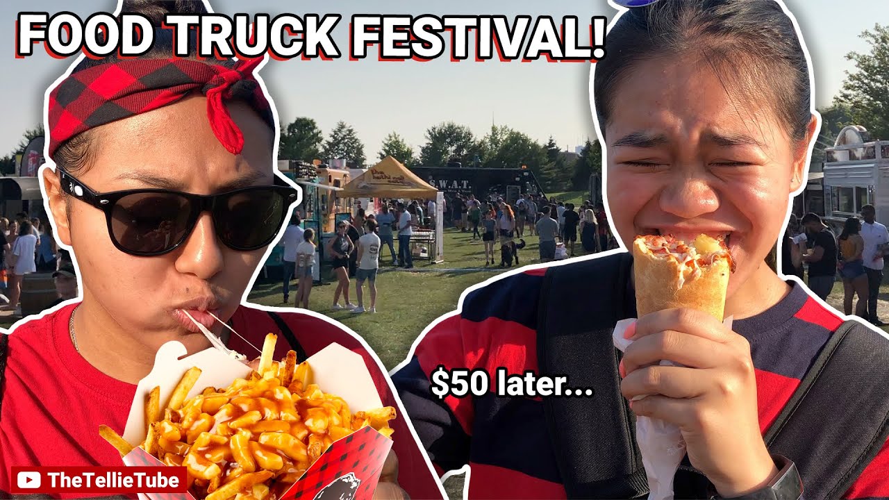 TORONTO FOOD TRUCK FESTIVAL BEST FOOD IN TORONTO (VLOG) YouTube