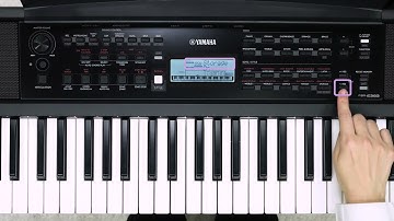 Yamaha Portable Keyboard PSR-E383 / YPT-380 Tutorial Video 13 - Importing MIDI Song file