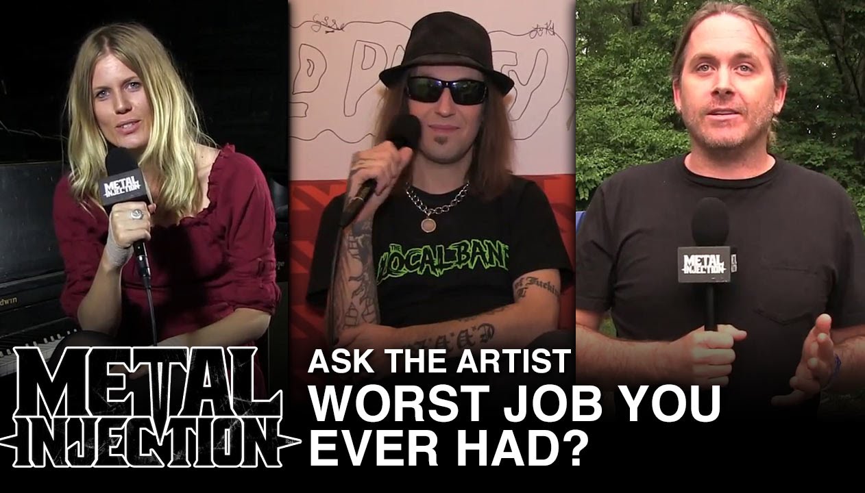 ASK THE ARTIST: Worst Job You Ever Had? | Metal Injection - YouTube