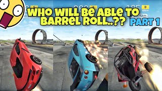 Who will be able to barrel roll..?? 