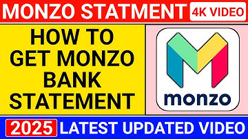 how to get monzo bank statement | monzo bank statement download in pdf or csv