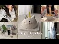 vlog | 一人暮らしの平日と休日の日常記録🏠お祝いキャラケーキ作り🎂1人行動でも毎日超充実！カフェ活/麻辣湯/ちゃんぽん/韓国食材