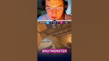 The reaction time from brutmonster is unreal! 🤯 #YaLLaCompass #CS2 #CS
