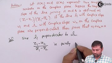 Distance of a Point from a Line - Example 1 - Complex Numbers - IIT JEE Mathematics Video Lectures