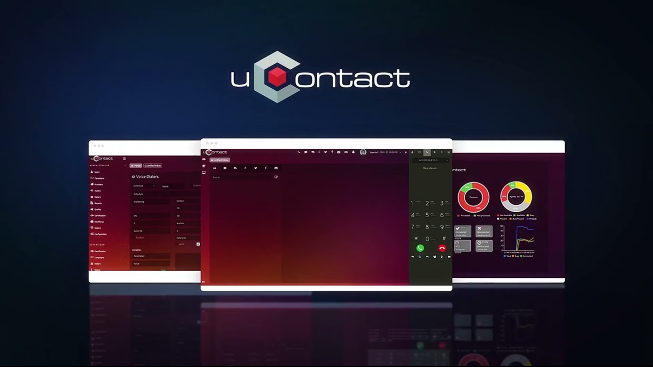 uContact Experience Clever Ideas Beautiful Contact Center Solution