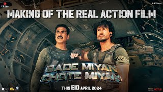 BADE MIYAN CHOTE MIYAN - Making Of The REAL ACTION Film | Akshay, Tiger, Prithviraj | EID April 2024 image