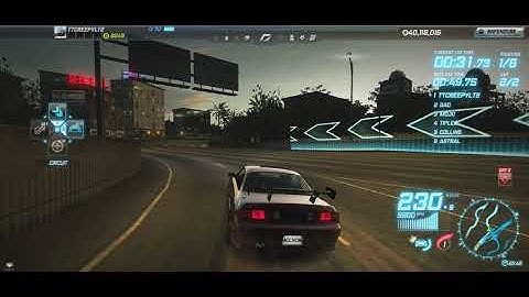 Need for Speed: World - Lunar Circuit w/ Nissan 200SX S14