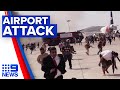 Yemen airport explosion in alleged government attack | 9 News Australia